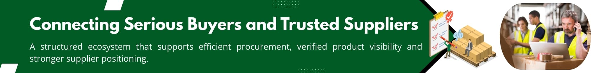 B2B QHSE marketplace in Saudi Arabia connecting serious buyers with verified suppliers, enabling efficient procurement, product visibility, and trusted industrial sourcing